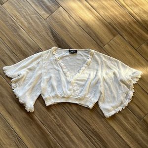 3/$15 Midi Top Off White